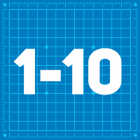 Magnetic KaiTiles (No. 1 to 10)