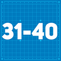 Magnetic KaiTiles (No. 31 to 40)