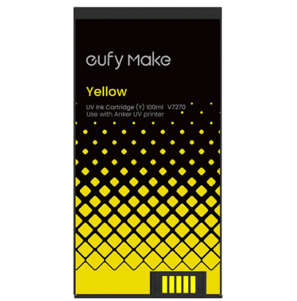 eufyMake UV Ink Cartridge for E1 3D-Texture UV Printer (Yellow)